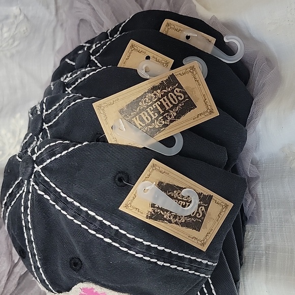 Stay Wild Cowgirl Distressed Cap - Picture 3 of 3